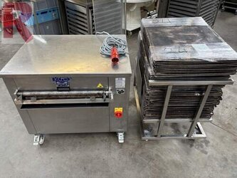 KD Putz Blechputzmaschine für 58 x 78 cm längs