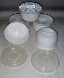 Buchsteiner Zutatenbehälter Rund 18 cm (ca.100 Stück)