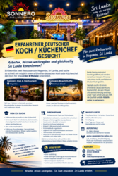Deutscher Koch Küchenchef in Sri Lanka