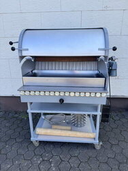 Schlee Baumkuchenbackgerät Gas Baumkuchenmaschine mit Unterg