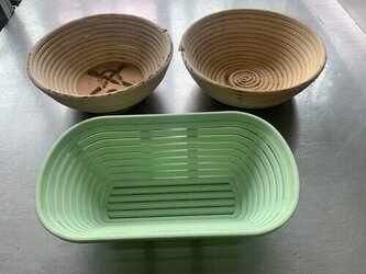 Gärkörbe aus Kunststoff oder Peddigrohr