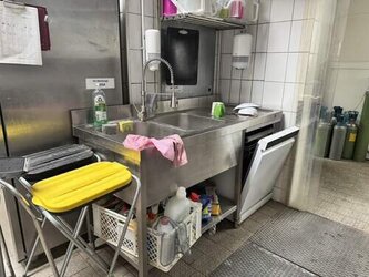 Spülmaschinen-Spültisch