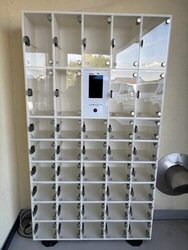 Neuwertiger digitaler Verkaufsautomat Marktbox