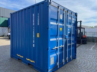 10 Fuß Container neu – Lagercontainer 15,5 m³ für Garten & Bau