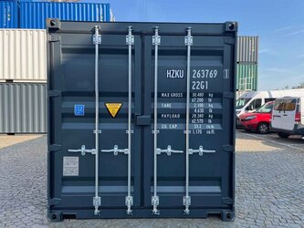 20 Fuß Seecontainer neu – Lagercontainer 33 m³, 6 RAL-Farben