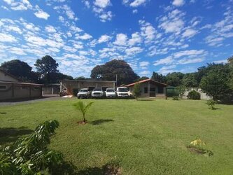 Fleischerei in Südamerika mit Wohnhäuser aus Gesundheitlichen.Gründen