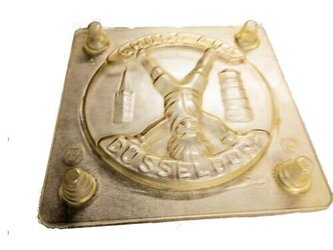 Düsseldorfer Radschläger Schokoladen Gießform