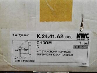 Gastronomie-Zweihebelmischer von KWC