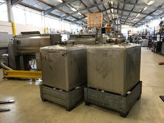 Transporttank Edelstahl 1000 L