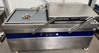 Röscher große Vakuum Doppelkammer Verpackungsmaschine mit Begasung