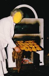 Pizzaofen mit Holz beheizt