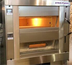 OUTDOOR - Holzbackofen Syko-Flamm - direkt beheizt