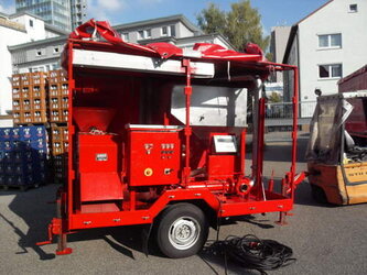 Traubenannahmestation mobil