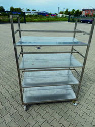 Regalwagen Edelstahl