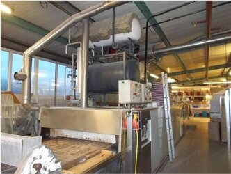 Plattenband-Tunnelofen, Daub, Thermo-Öl