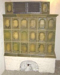 Kachelofenverkleidung-Bausatz