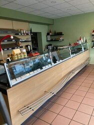 Verkaufstheke Buche hell