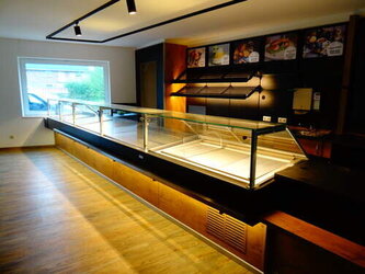 zeitlose Bäckereitheke