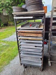 Backbleche und alles mögliche für Bäckerei - Konditorei