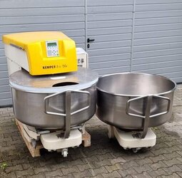 Spiralkneter Kemper Eco 150AE plus 2 Kessel