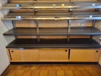 Ladeneinrichtung gepflegt