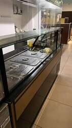 Kantinen-Ausgabetheke für Speisenausgabe 300 cm