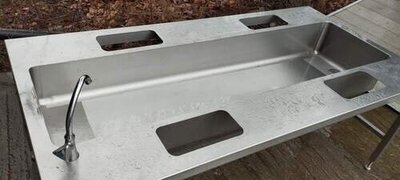 Schältisch Kartoffelschälmaschine Alexanderwerk