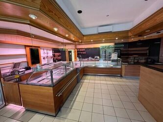 Fleischereitheke Nestler-Ladeneinrichtung