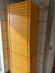 Kipdielen - Gärgutträger 60×40 (Kunststoff)  39 Stück