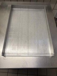 Kuchen-Backbleche 60x40 Rand 5cm (ca. 80 Stk) VB