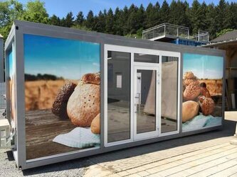 Backwaren-Verkaufscontainer 7m