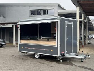 Einachs-Verkaufsanhänger in Imbissausführung