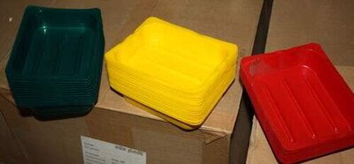 Sülzschalen rot gelb grün