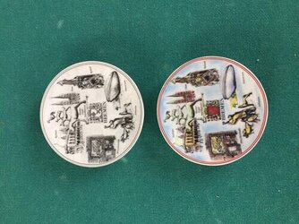 dekorative Motiv-Teller