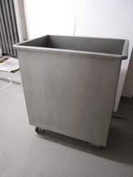 Zutatenwagen aus Edelstahl