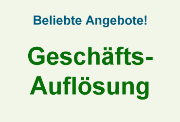 Beliebtes aus Insolvenzen Geschäftsauflösung