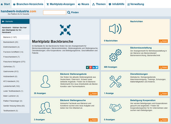 Marktplatz Backbranche